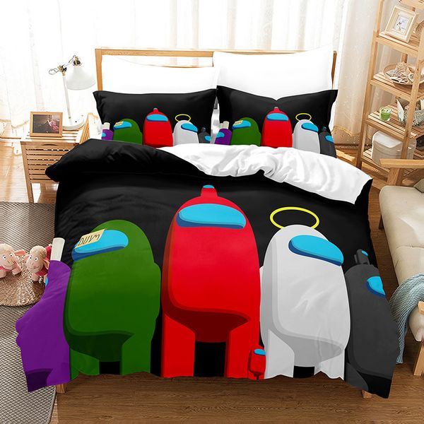 game among us bedding sets cute 3d cartoon among us print three quilt cover pillowcase bedsheet cover suit duvet cover bedding sets e121005
game among us bedding sets cute 3d cartoon among us print three quilt cover pillowcase bedsheet cover suit duvet cover bedding sets e121005