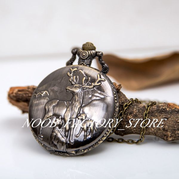 new style quartz movement new style large sika deer pocket watch necklace retro jewelry wholesale fashion watch watch sweater chain pocket w, Slivery;golden
new style quartz movement new style large sika deer pocket watch necklace retro jewelry wholesale fashion watch watch sweater chain pocket w, Slivery;golden
