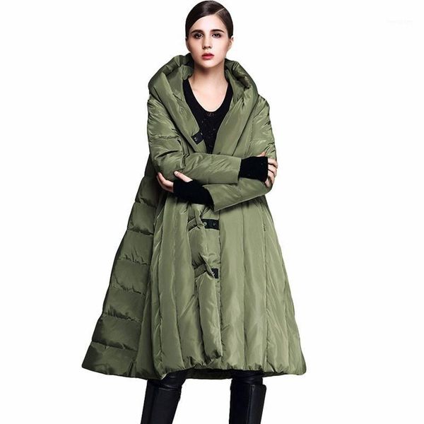loose plus size 7xl 90% white duck down jacket women winter feather coat long cloak style outerwear a-line parka wjm451, Black
loose plus size 7xl 90% white duck down jacket women winter feather coat long cloak style outerwear a-line parka wjm451, Black