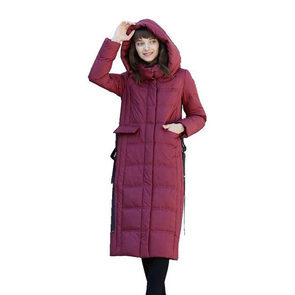 women's down & parkas autumn winter women coats with hoody 90% duck lady x-long outerwear overcoat lf5202, Black
women's down & parkas autumn winter women coats with hoody 90% duck lady x-long outerwear overcoat lf5202, Black