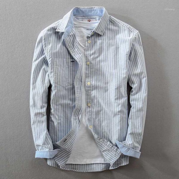 men's casual shirts oxford long-sleeved dress striped mens cotton loose lapel japanese trend autumn shirt youth men outerwear1, White;black
men's casual shirts oxford long-sleeved dress striped mens cotton loose lapel japanese trend autumn shirt youth men outerwear1, White;black