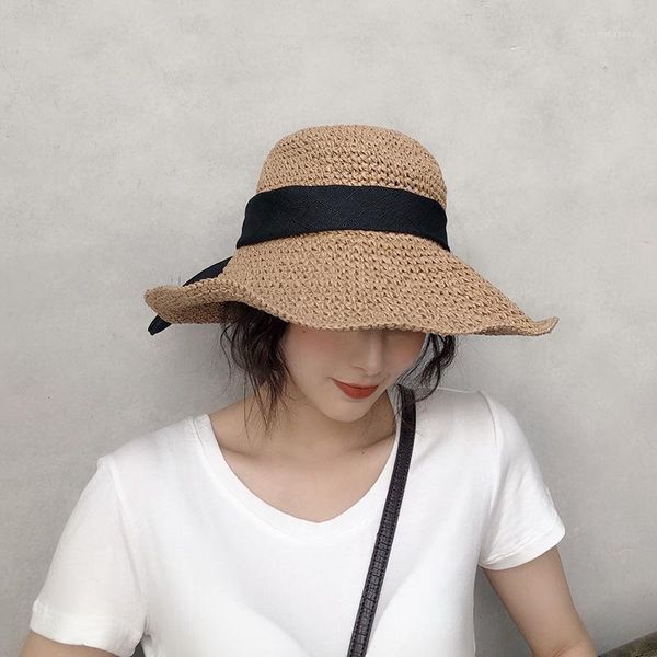 wide brim hats straw hat womens summer fashion sweet beach big sunbonnet foldable casual sun1, Blue;gray
wide brim hats straw hat womens summer fashion sweet beach big sunbonnet foldable casual sun1, Blue;gray