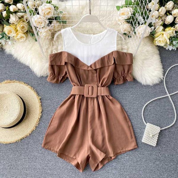 2020 new chic round neck off-shoulder short sleeve lace-up wide leg jumpsuit women casual playsuits overalls n3551, Black;white
2020 new chic round neck off-shoulder short sleeve lace-up wide leg jumpsuit women casual playsuits overalls n3551, Black;white