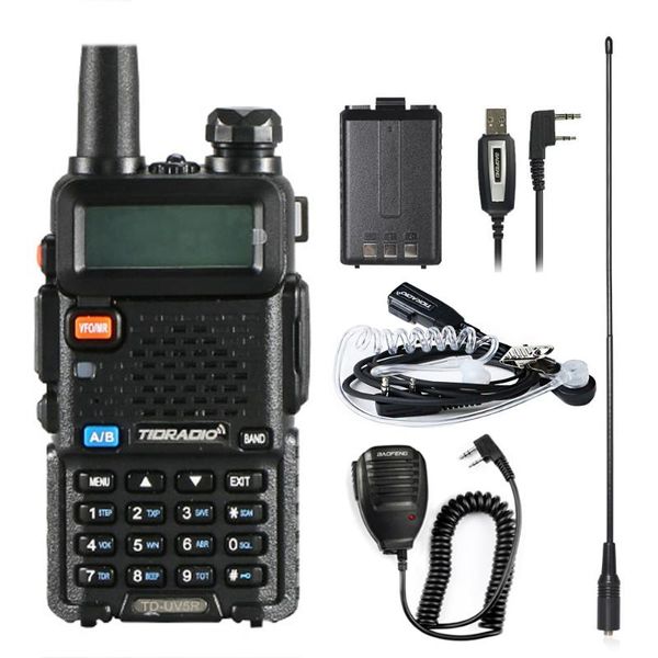 walkie talkie td uv5r radio stations vhf uhf 136-174mhz&400-520mhz professional portable walkie-talkie uv5r
walkie talkie td uv5r radio stations vhf uhf 136-174mhz&400-520mhz professional portable walkie-talkie uv5r