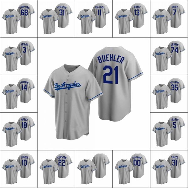 лос-анджелес доджерс # 21 уокер buehler 14 enerique hernandez 13 max muncy мужчины женщины молодежь пользовательские грей реплика дорожный д, Black
лос-анджелес доджерс # 21 уокер buehler 14 enerique hernandez 13 max muncy мужчины женщины молодежь пользовательские грей реплика дорожный д, Black
