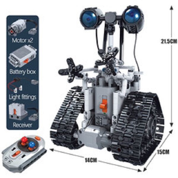 408pcs city creative rc robots electric building blocks technic remote control intelligent robots brick toy for children
408pcs city creative rc robots electric building blocks technic remote control intelligent robots brick toy for children