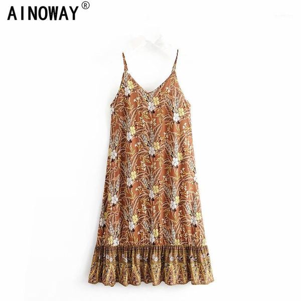 vintage chic women floral print sleeveless beach bohemian spaghetti strap midi dress ladies summer boho happie dress vestidos1, Black;gray
vintage chic women floral print sleeveless beach bohemian spaghetti strap midi dress ladies summer boho happie dress vestidos1, Black;gray