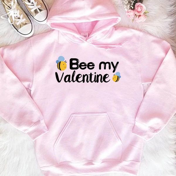 women's hoodies & sweatshirts bee my valentine graphic women fashion pure cotton casual hipster vintage holiday gift hoodie street styl, Black
women's hoodies & sweatshirts bee my valentine graphic women fashion pure cotton casual hipster vintage holiday gift hoodie street styl, Black