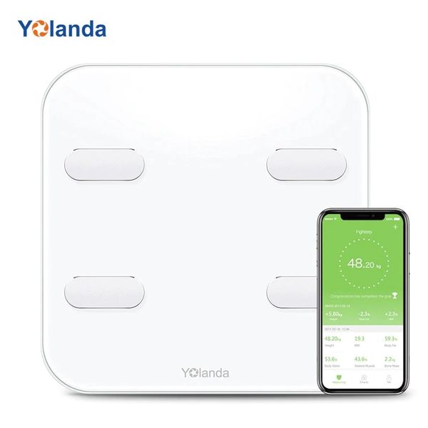 yolanda cs20a body fat wifi+bluetooth smart electronic digital weight app unlimited users scale heart rate q1201
yolanda cs20a body fat wifi+bluetooth smart electronic digital weight app unlimited users scale heart rate q1201