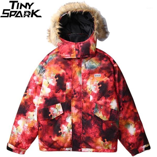 2019 hip hop winter jacket parka fur hood men illusion hooded windbreaker streetwear harajuku padded jacket coat long outwear1, Black
2019 hip hop winter jacket parka fur hood men illusion hooded windbreaker streetwear harajuku padded jacket coat long outwear1, Black