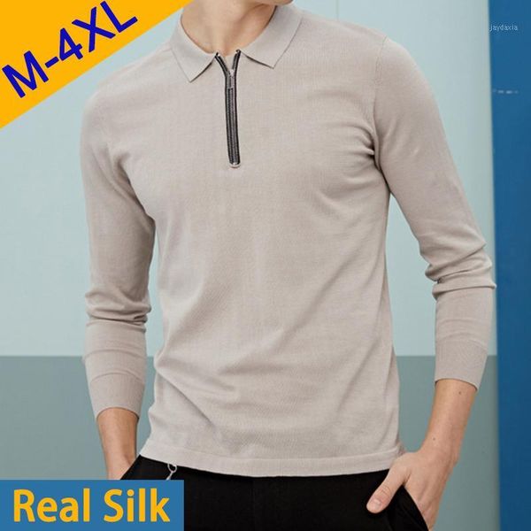 muls luxury mulberry silk shirt men spring knit half zipper polos shirt male quality real silk long sleeve soft comfortable1, White;black
muls luxury mulberry silk shirt men spring knit half zipper polos shirt male quality real silk long sleeve soft comfortable1, White;black