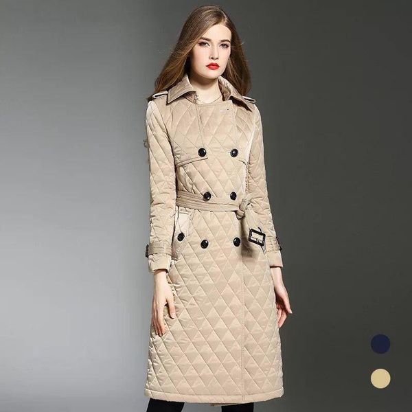 women's trench coats 2021 autumn winter long cotton padded belt thick coat female vintage outerwear designer clothes high quality, Tan;black
women's trench coats 2021 autumn winter long cotton padded belt thick coat female vintage outerwear designer clothes high quality, Tan;black