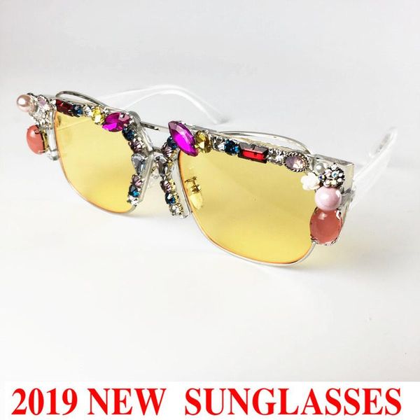 sunglasses 2021 fashion women brand designer rhinestone square vintage women's clear diamond eyeglasses shades nx, White;black
sunglasses 2021 fashion women brand designer rhinestone square vintage women's clear diamond eyeglasses shades nx, White;black