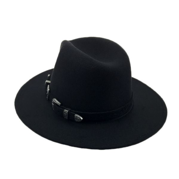 winter panama hat women elegant felt caps male vintage trilby hat wide brim fedora caps with belt chapeau homme feutre yy18016 q1216, Blue;gray
winter panama hat women elegant felt caps male vintage trilby hat wide brim fedora caps with belt chapeau homme feutre yy18016 q1216, Blue;gray