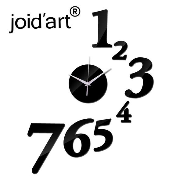 wall clocks black acrylic clock fashion modern design mirror 3d crystal quartz watches living room gift
wall clocks black acrylic clock fashion modern design mirror 3d crystal quartz watches living room gift