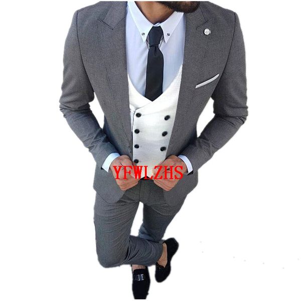 custom-made one button groomsmen пик отворота groom tuxedos мужские костюмы свадьба / выпускной / ужин лучший мужчина blazer (куртка + брюки, Black;gray
custom-made one button groomsmen пик отворота groom tuxedos мужские костюмы свадьба / выпускной / ужин лучший мужчина blazer (куртка + брюки, Black;gray