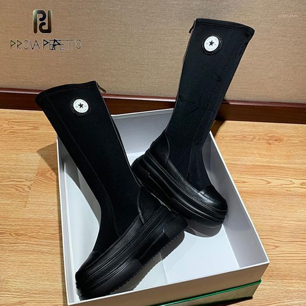 boots women 2021 genuine leather platform stretch high knee-high zipper street sports heel fashion1, Black
boots women 2021 genuine leather platform stretch high knee-high zipper street sports heel fashion1, Black