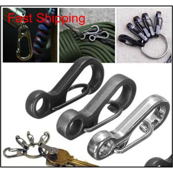 mini paracord s keychain carabiner clip,sf spring backpack clasps lock hook for outdoor edc camping tactical survival gear 4zlc0, Silver
mini paracord s keychain carabiner clip,sf spring backpack clasps lock hook for outdoor edc camping tactical survival gear 4zlc0, Silver