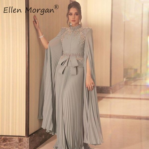 arabic muslim silver chiffon long evening dresses engagement wedding party events high neck formal gowns for women wear 201114, White;black
arabic muslim silver chiffon long evening dresses engagement wedding party events high neck formal gowns for women wear 201114, White;black