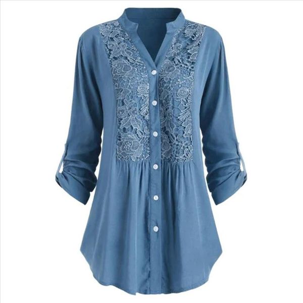 womens blouses shirt plus size lace blusas office lady elegant loose and blouse cotton linen denim tunic long sleeve shirts, White
womens blouses shirt plus size lace blusas office lady elegant loose and blouse cotton linen denim tunic long sleeve shirts, White