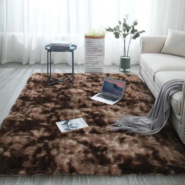 tie dyeing print plush carpet rectangle living room home decoration gradient color soft fluffy rug bedroom sofa floor mats 
tie dyeing print plush carpet rectangle living room home decoration gradient color soft fluffy rug bedroom sofa floor mats