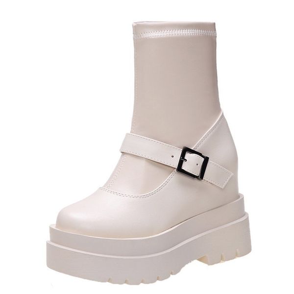 2021 the new fashion chunky buckle platform ankle for female punk-style leather short boots woman tall women shoes ladies'shoes 90k0, Black
2021 the new fashion chunky buckle platform ankle for female punk-style leather short boots woman tall women shoes ladies'shoes 90k0, Black