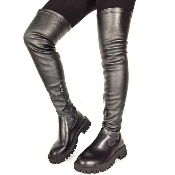 boots brand fashigreat quality 2021 trendy boot shoes cosy heels skidproof stretch shoe over the knee woman1, Black
boots brand fashigreat quality 2021 trendy boot shoes cosy heels skidproof stretch shoe over the knee woman1, Black