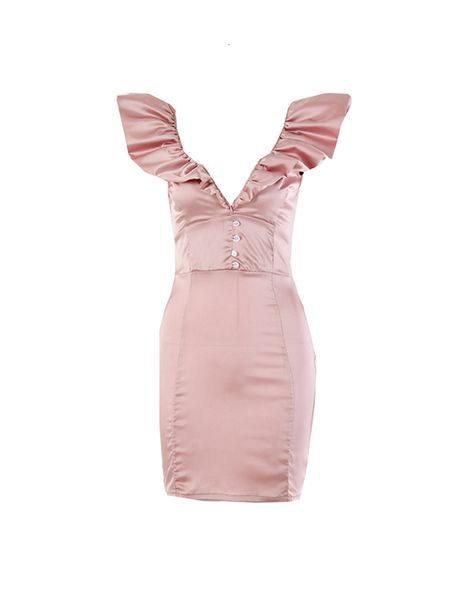 2021 summer new female super beauty pink satin cut lace collar thin gowns bib v-neck mini girly dress high street e96h, Black;gray
2021 summer new female super beauty pink satin cut lace collar thin gowns bib v-neck mini girly dress high street e96h, Black;gray