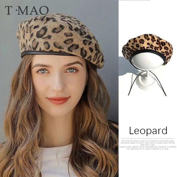 women's hat cute beret vintage hats for women leopard felt hat beanie woolen winter hat 2020 women's beret with visor warm, Black;white
women's hat cute beret vintage hats for women leopard felt hat beanie woolen winter hat 2020 women's beret with visor warm, Black;white