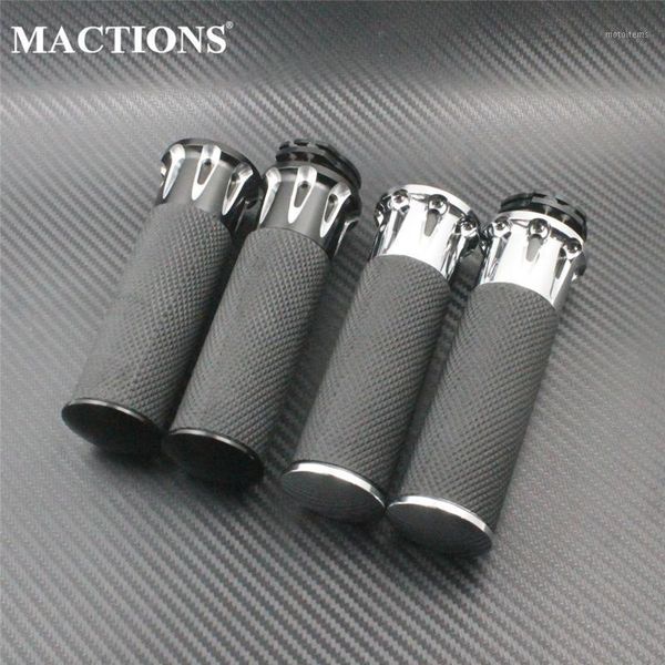 motorcycle 25mm handlebar grips cnc 1'' hand grips aluminum black/chrome for touirng dyna sportster softail xl xr flhr1
motorcycle 25mm handlebar grips cnc 1'' hand grips aluminum black/chrome for touirng dyna sportster softail xl xr flhr1
