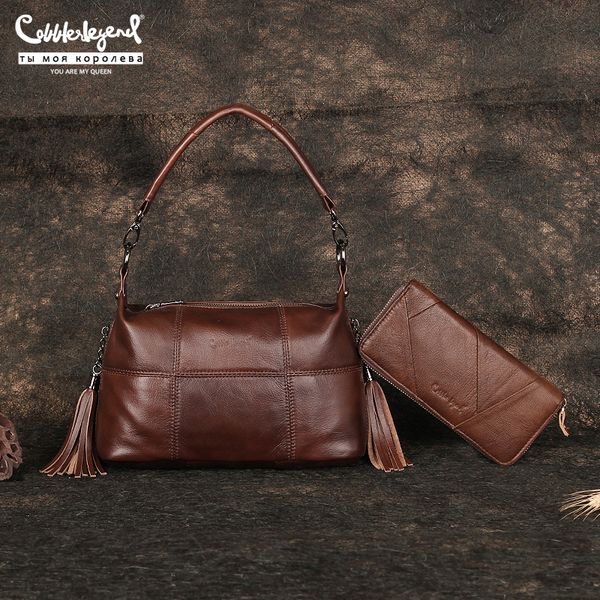 cobbler legend women genuine leather handbag and wallet retro clutch ladies designer purse with hand bags 2 pcs shoulder bag
cobbler legend women genuine leather handbag and wallet retro clutch ladies designer purse with hand bags 2 pcs shoulder bag