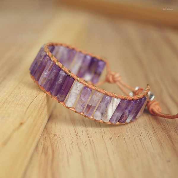 women fashion bracelet bohemia leather wrap bracelet & bangle purple crystal beaded charm handmade jewelry1, Golden;silver
women fashion bracelet bohemia leather wrap bracelet & bangle purple crystal beaded charm handmade jewelry1, Golden;silver