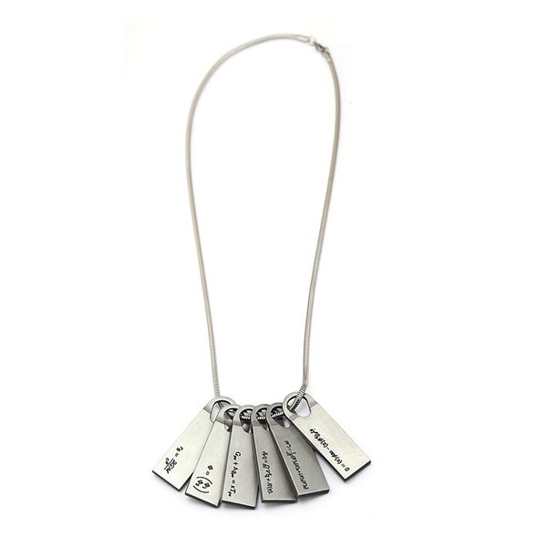 death stranding necklace sam metal pendant titanium chain men necklaces charm choker gifts game jewelry 201014, Silver
death stranding necklace sam metal pendant titanium chain men necklaces charm choker gifts game jewelry 201014, Silver