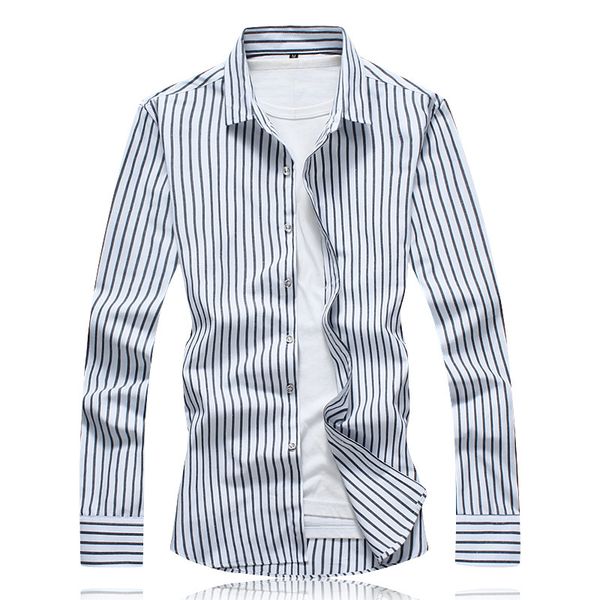 men's casual shirts plus size mens stripe 3 colors slim fit shirt business single breasted 6xl 7xl, White;black
men's casual shirts plus size mens stripe 3 colors slim fit shirt business single breasted 6xl 7xl, White;black