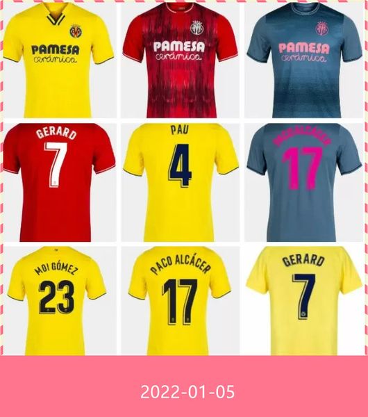 21 22 villarreal cf s.cazorla soccer jerseys 2021 2022 home geraro chukwueze away third shirt paco alcacer moi gomez 3rd football uniform, Black;yellow
21 22 villarreal cf s.cazorla soccer jerseys 2021 2022 home geraro chukwueze away third shirt paco alcacer moi gomez 3rd football uniform, Black;yellow
