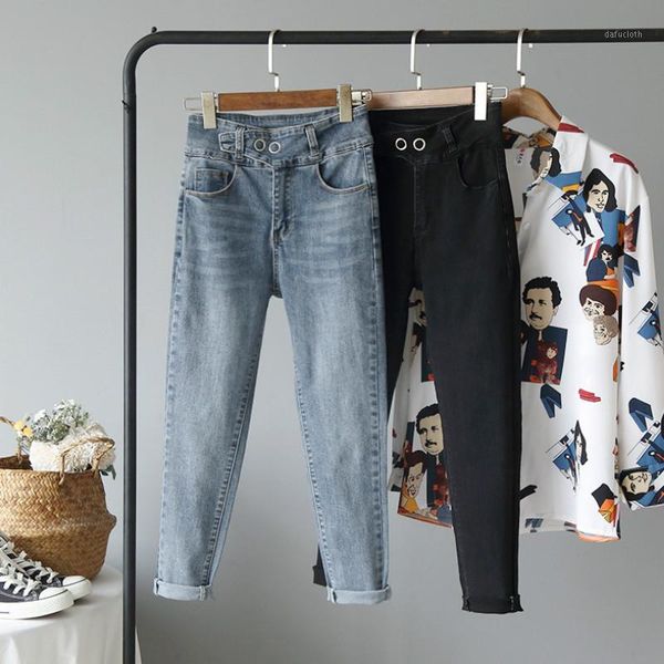 dm001 individuality waist seal high waist elastic little leggings jeans super quality women1, Blue
dm001 individuality waist seal high waist elastic little leggings jeans super quality women1, Blue