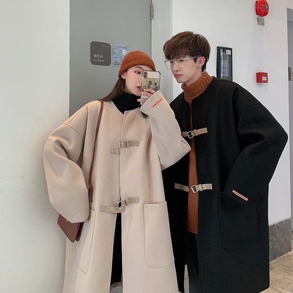 winter korean long wool coat men fashion thick plus size loose blue wool coat solid color trend manteaux homme men jacket df50wb, Black
winter korean long wool coat men fashion thick plus size loose blue wool coat solid color trend manteaux homme men jacket df50wb, Black