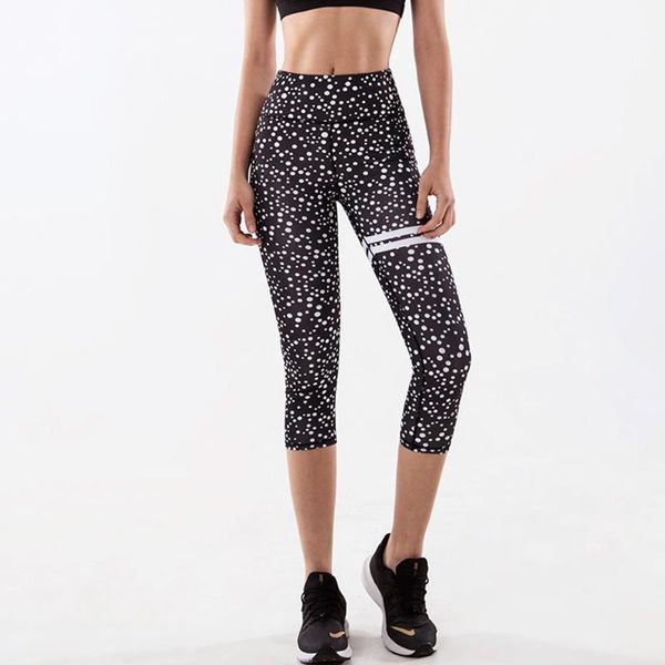 running pants women sportwear workout legging dotted calf length letter printed side high stretch bum sculpt lady fitness1, Black;blue
running pants women sportwear workout legging dotted calf length letter printed side high stretch bum sculpt lady fitness1, Black;blue
