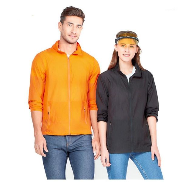 summer new sun-proof clothing windproof waterproof breathable quick-drying ultra-light thin windbreaker1, Tan;black
summer new sun-proof clothing windproof waterproof breathable quick-drying ultra-light thin windbreaker1, Tan;black
