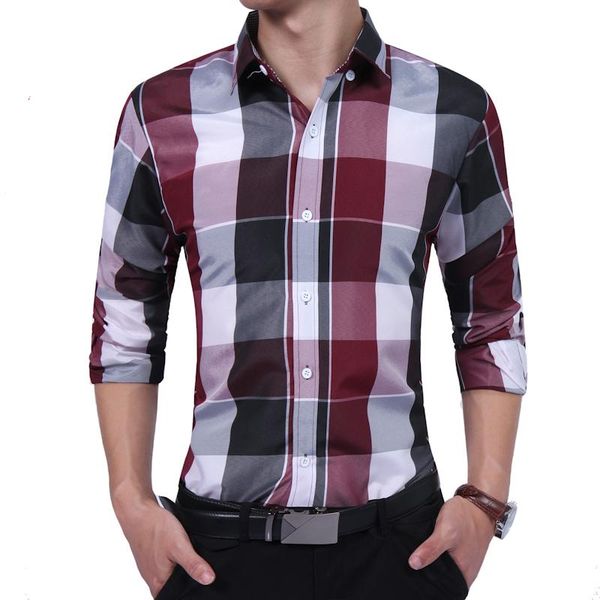 men's casual shirts 2021 autumn mens work long sleeve men dress shirt formal business plaid button down brand plus size smart, White;black
men's casual shirts 2021 autumn mens work long sleeve men dress shirt formal business plaid button down brand plus size smart, White;black