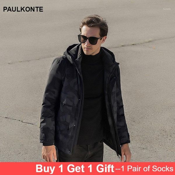 winter men's new thick camouflage hooded down jacket fashion casual trend wild loose men's down jacket1, Black
winter men's new thick camouflage hooded down jacket fashion casual trend wild loose men's down jacket1, Black