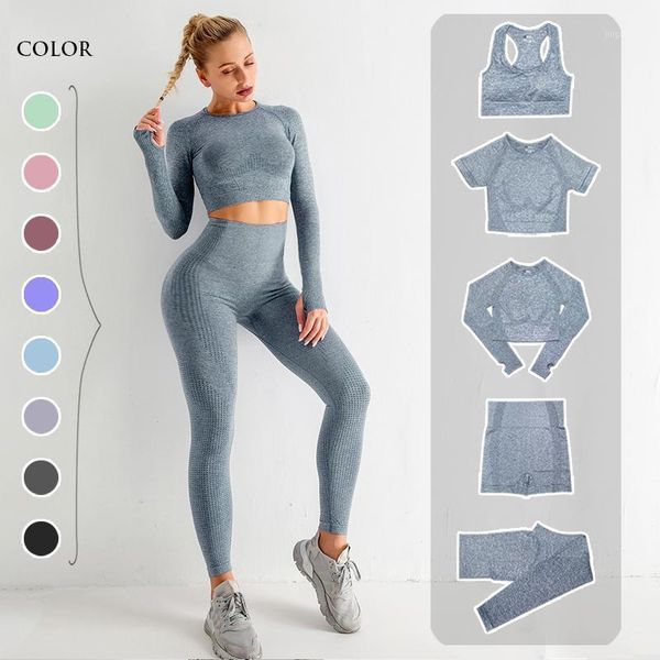 yoga outfits 2/3/5pcs seamless women set workout sportswear gym clothing fitness long sleeve crop high waist leggings sports suits1, White;red
yoga outfits 2/3/5pcs seamless women set workout sportswear gym clothing fitness long sleeve crop high waist leggings sports suits1, White;red