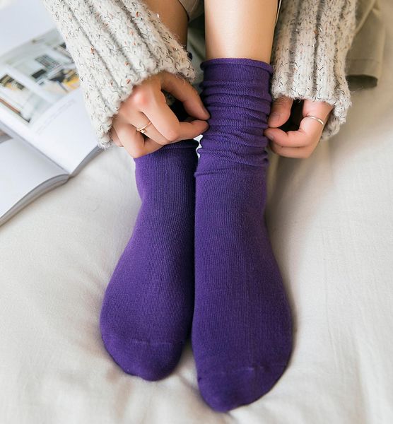 women colorful socks long loose cute color cotton spring autumn fashion white curl long solid casual korean japanese crew heap q1219, Black;white
women colorful socks long loose cute color cotton spring autumn fashion white curl long solid casual korean japanese crew heap q1219, Black;white