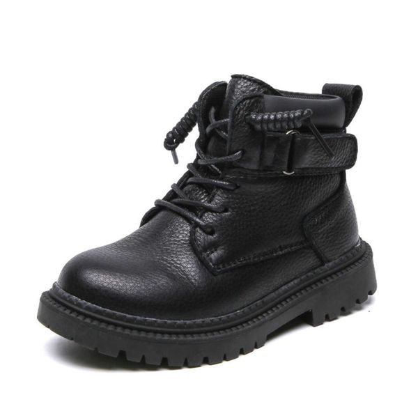 2020 british boys' plush martin winter high girls' sho middle school kids' snow boots, Black
2020 british boys' plush martin winter high girls' sho middle school kids' snow boots, Black