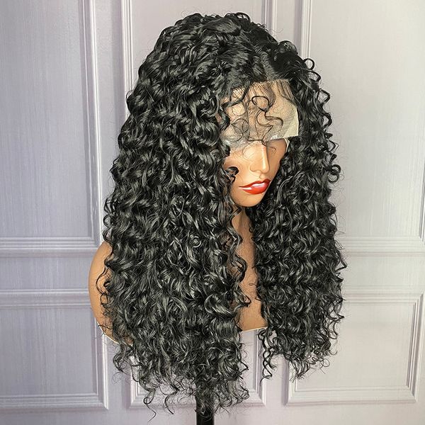 costume accessories 26inch 180%density black long kinky curly synthetic lace front wig glueless 13x4 synthetic lace wigs for women daily wea, Silver
costume accessories 26inch 180%density black long kinky curly synthetic lace front wig glueless 13x4 synthetic lace wigs for women daily wea, Silver