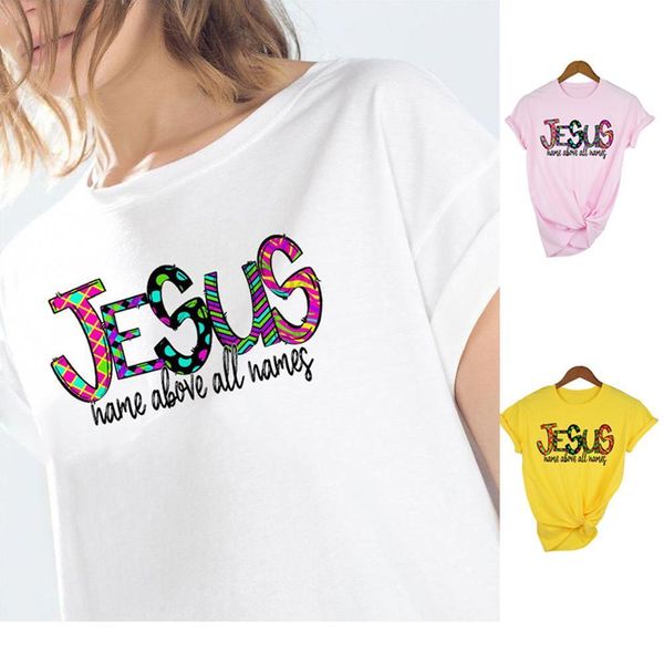 jesus name above all names print summer t shirt streetwear christian faith aesthetic graphic tees women white vintage tumblr
jesus name above all names print summer t shirt streetwear christian faith aesthetic graphic tees women white vintage tumblr