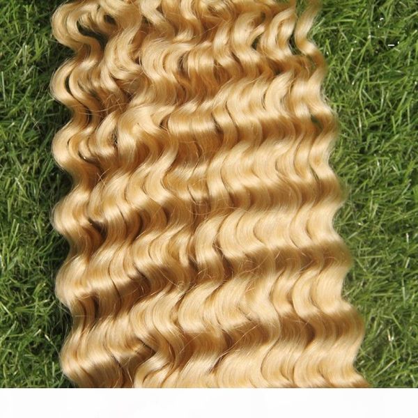 #613 bleach blonde color indian deep wave hair weaving 100% human hair bundles10"-28" inchs 1pc remy hair extensions, Black
#613 bleach blonde color indian deep wave hair weaving 100% human hair bundles10"-28" inchs 1pc remy hair extensions, Black