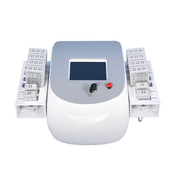 650nm 980nm dual lipo laser slimming machine weight loss with 8 big pads and 4 small pads
650nm 980nm dual lipo laser slimming machine weight loss with 8 big pads and 4 small pads