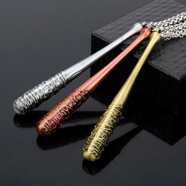 dongsheng mini baseball bat ball the necklace metal negan lucille link chain necklaces women men jewelry -30, Silver
dongsheng mini baseball bat ball the necklace metal negan lucille link chain necklaces women men jewelry -30, Silver