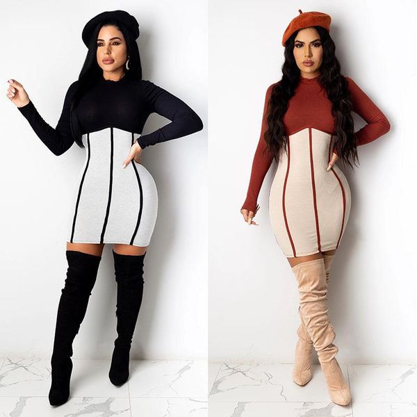 casual dresses 2h wholesale women clothing stitching long sleeve dress can private custom label if and only meet our minimum requirement, Black;gray
casual dresses 2h wholesale women clothing stitching long sleeve dress can private custom label if and only meet our minimum requirement, Black;gray
